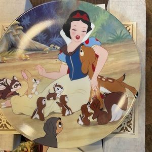 Walt Disney Edward M Knowles Snow White China Collectors Plate